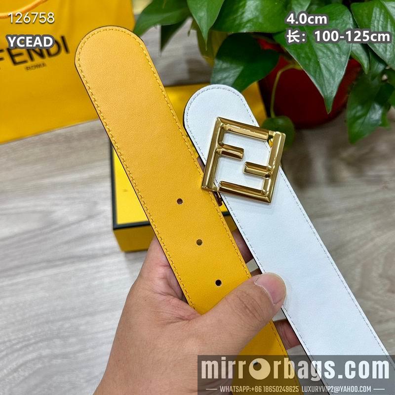 Replica Fendi belt 40mmX100-125cm 8L139