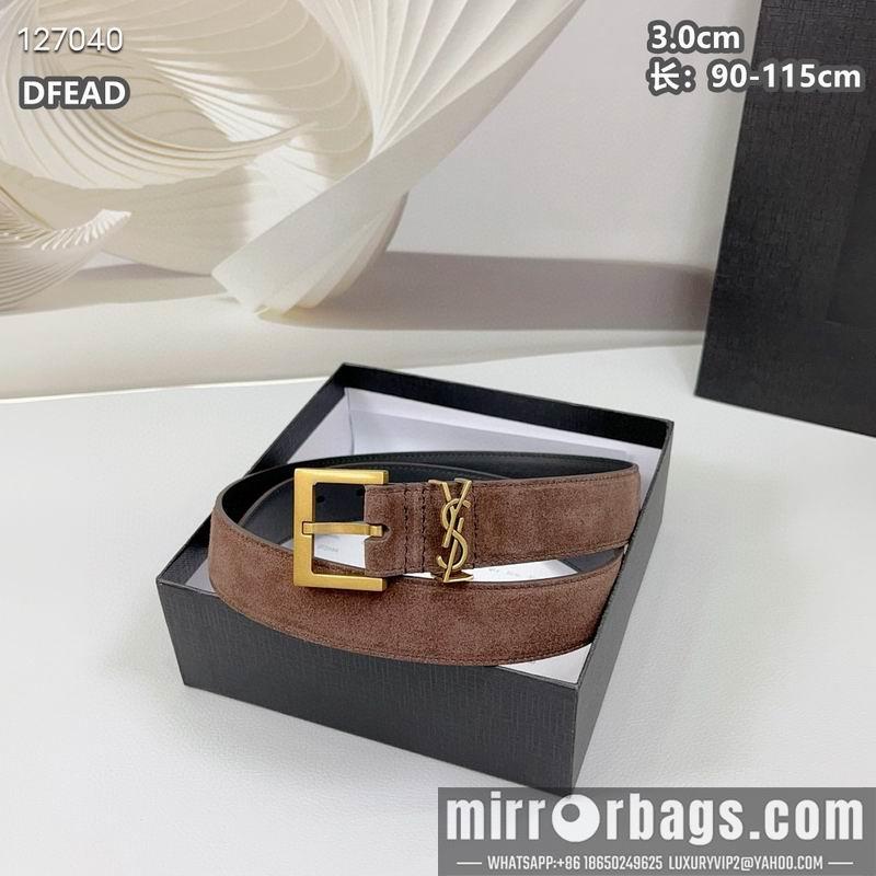 Replica YSL belt 30mmX90-115cm 8L16