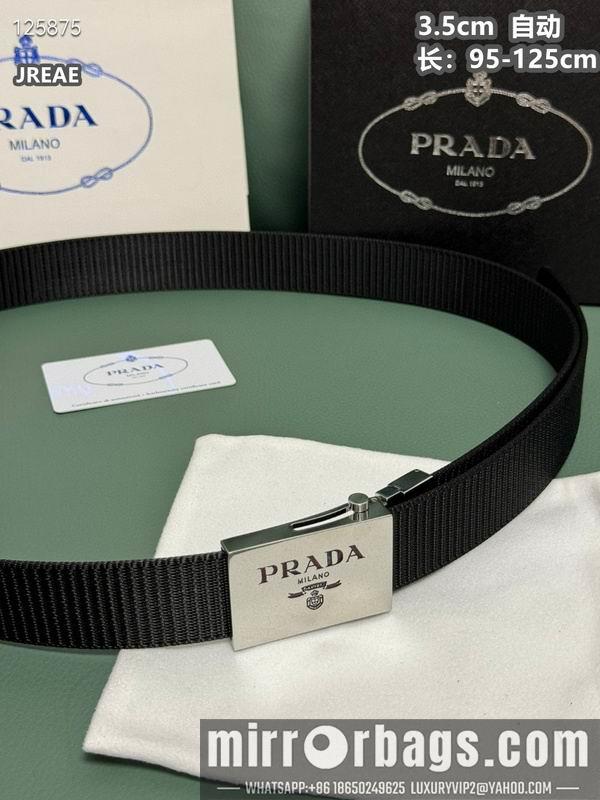 Replica Prada belt 35mmX95-125cm 8L47