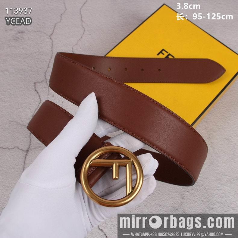Replica Fendi Belt 38mmX95-125cm 8L02