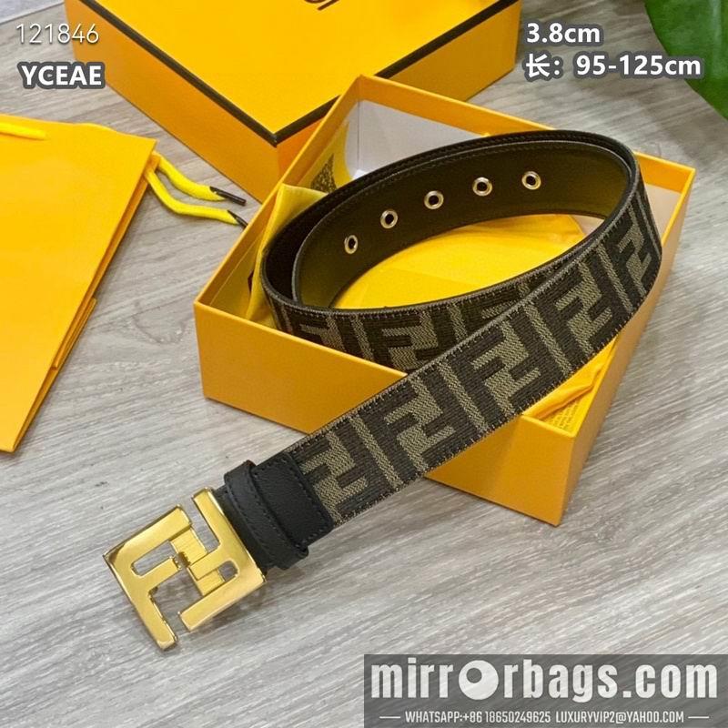 Replica Fendi belt 35mmX95-125cm  8L11