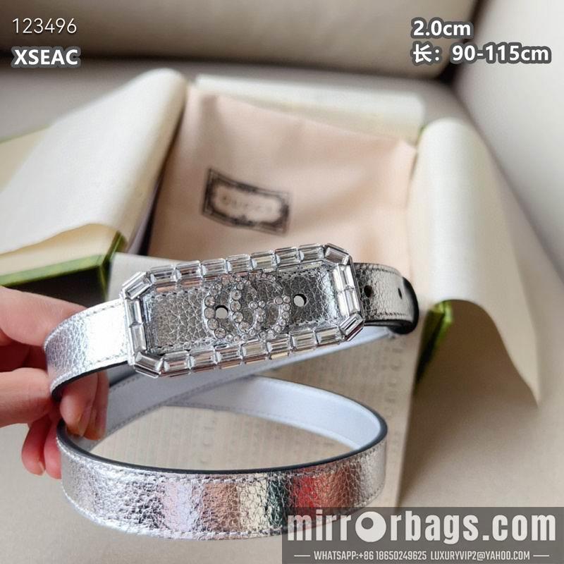 Replica Gucci belt 20mmX90-115cm 8L23