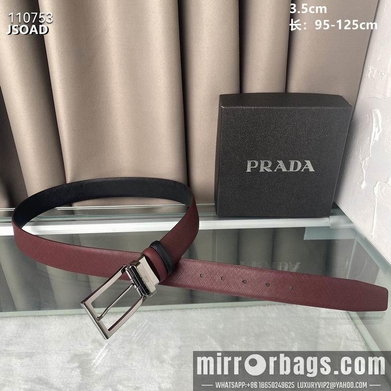 Replica Prada belt 35mmX95-125CM 8L05