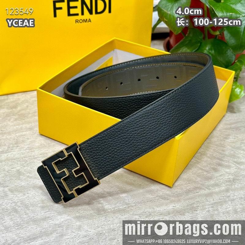 Replica Fendi belt 40mmX100-125cm  8L35