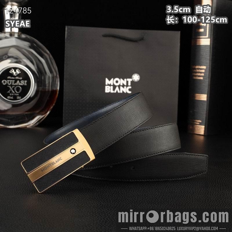 Replica Montlanc belt 35mmX100-125cm 8L29