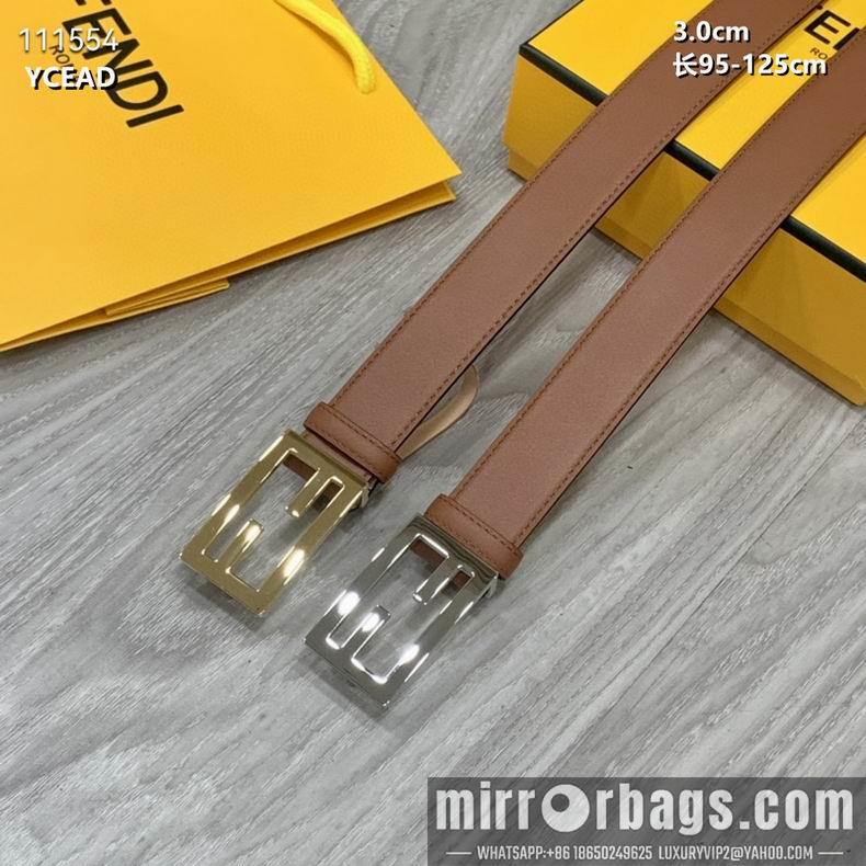 Replica Fendi Belt 30mmX95-125cm 8L11