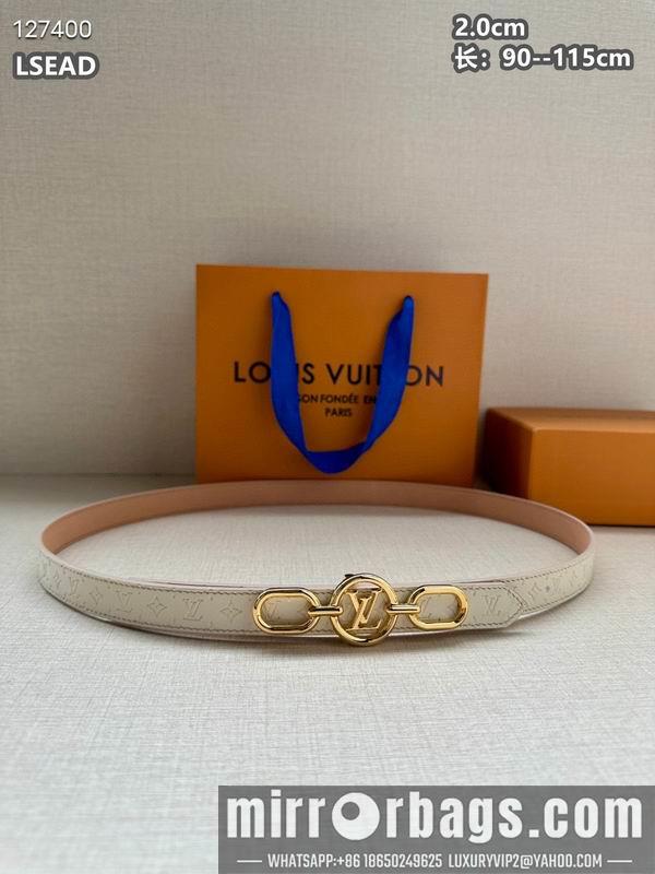 Replica LV belt 20mmX90-115cm 8L10