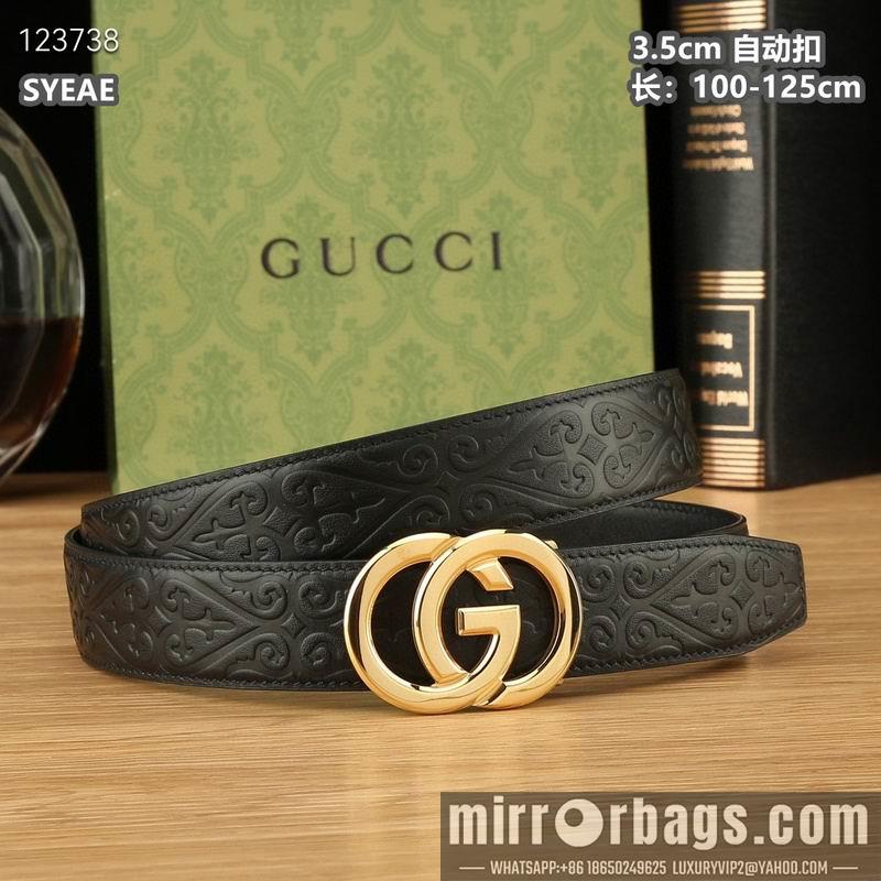 Replica Gucci belt 35mmX100-125cm 8L60