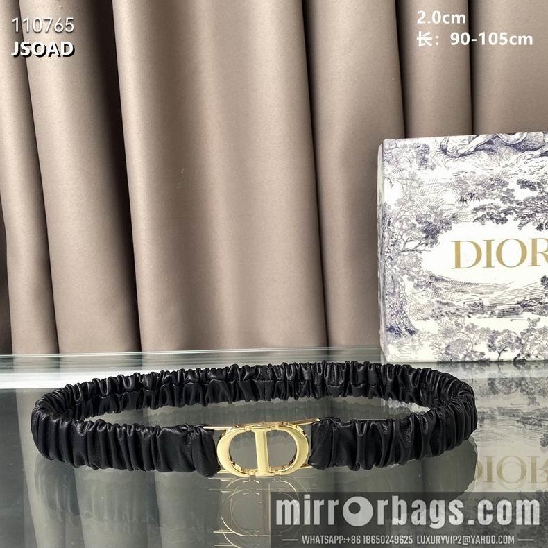 Replica Dior Belt 20mmX90-105cm 8L02