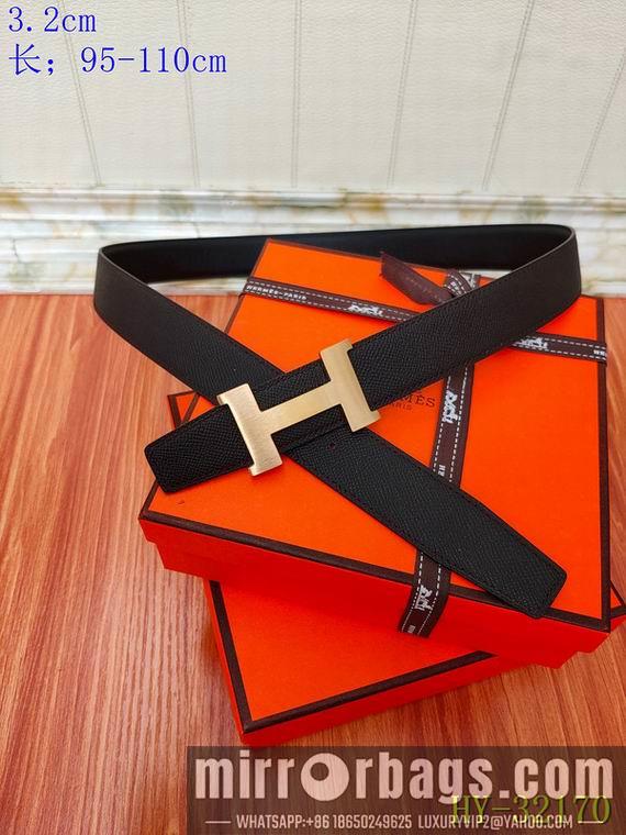 Replica Hermes Belt 32mmX95-110cm 8L08