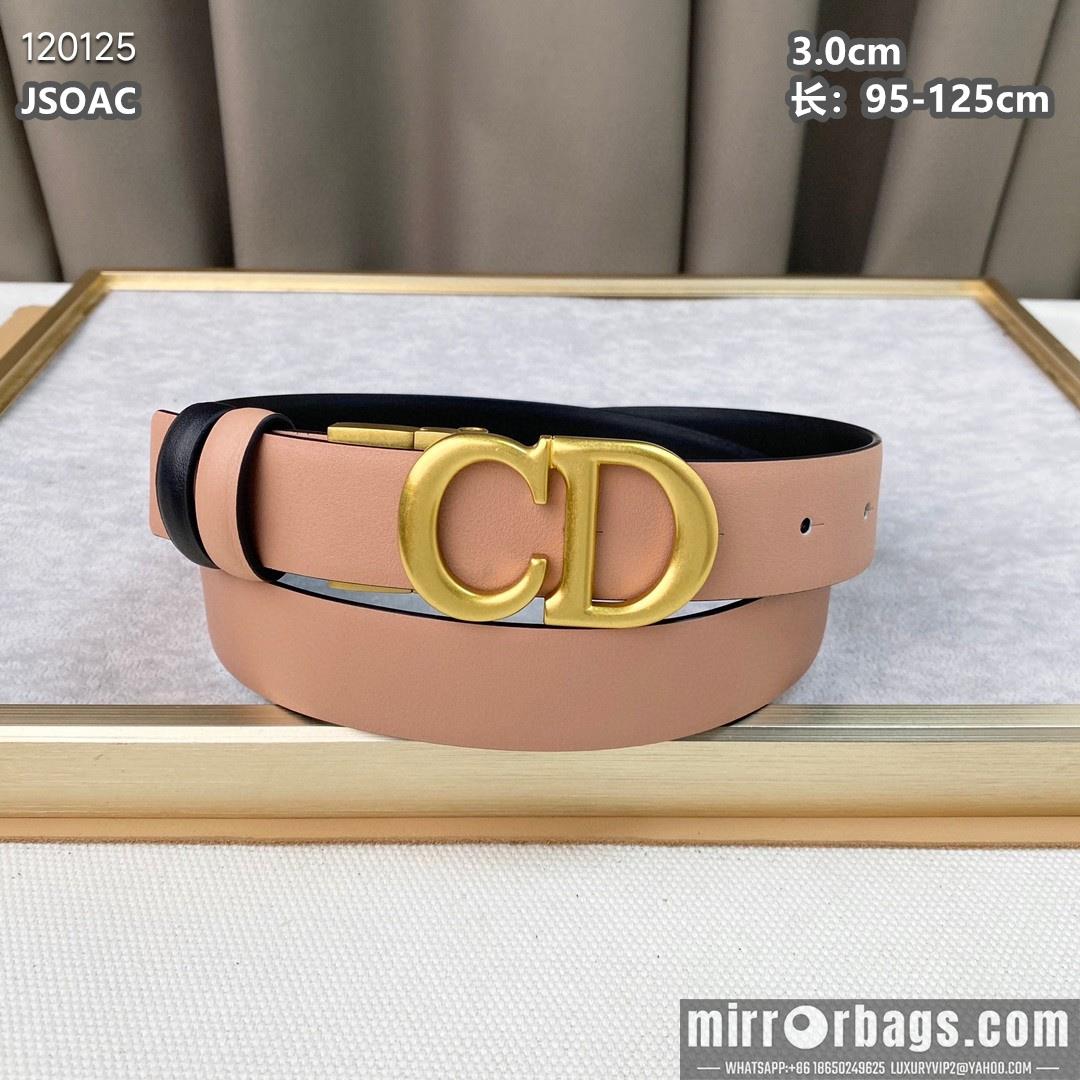 Replica Dior belt 30mmX95-125cm 8L072001
