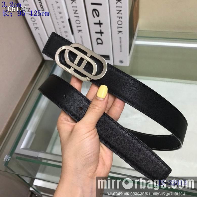 Replica Hermes Belt 32mmX95-125cm 8L04