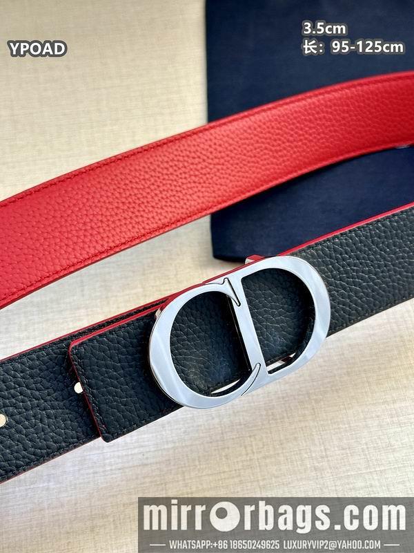 Replica Dior belt 35mmX95-125cm 8L41