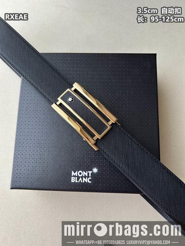 Replica Montlanc belt 35mmX100-125cm 8L79