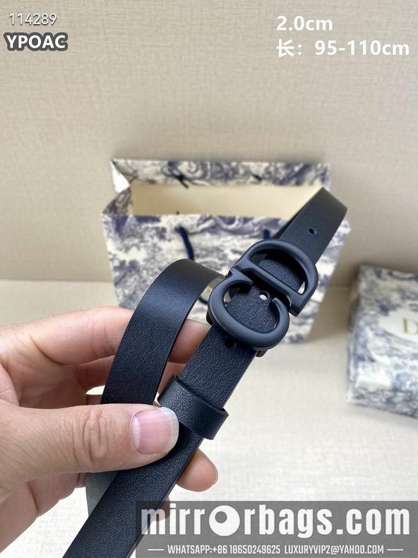 Replica Dior Belt 20mmX95-110cm 8L17
