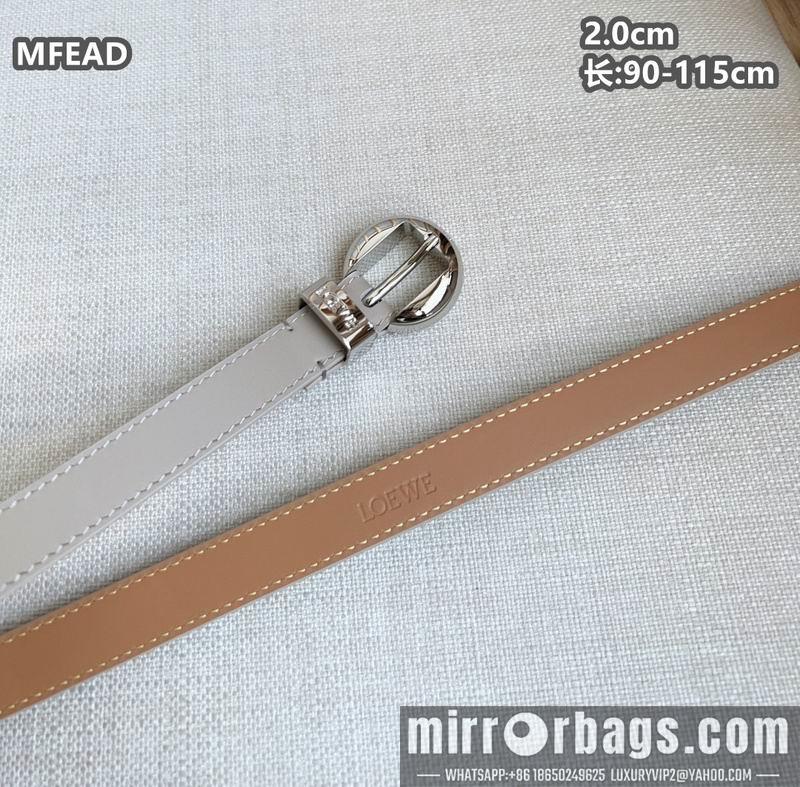 Replica Loewe belt 20mmX90-115cm 8L05