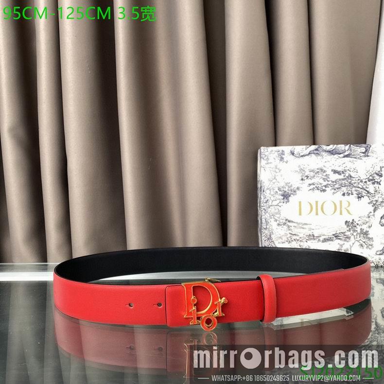 Replica Dior belt 35mmX95-125cm 7D14