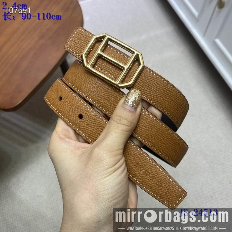 Replica Hermes Belt 24mmX90-110cm 8L01