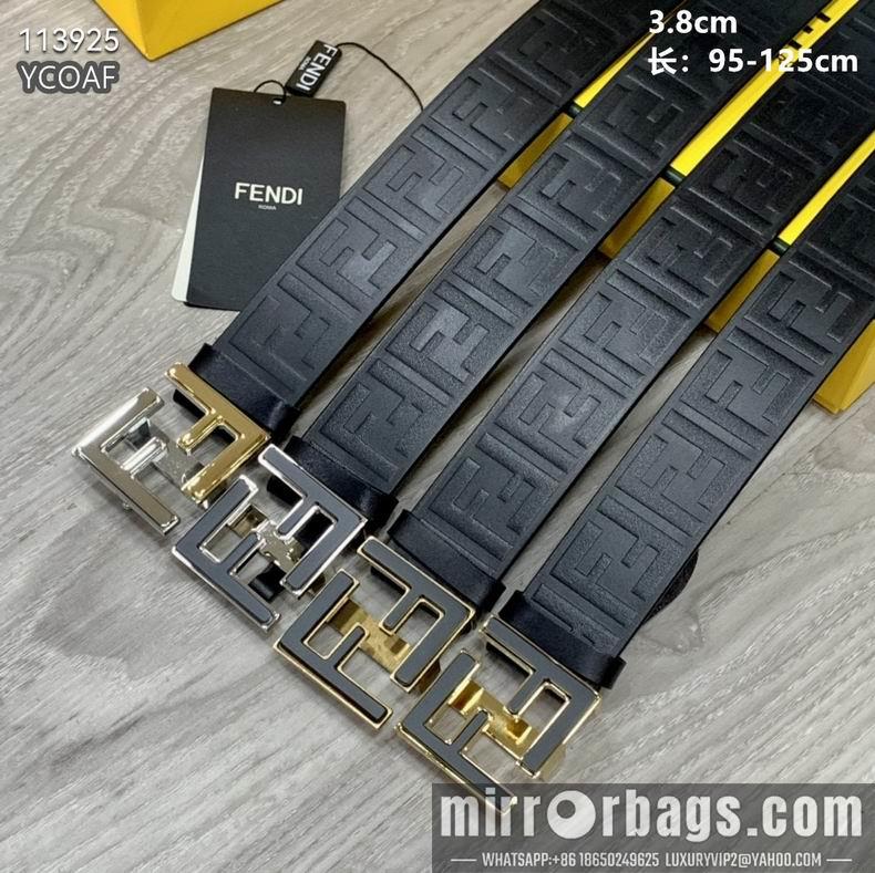 Replica Fendi Belt 38mmX95-125cm 8L06