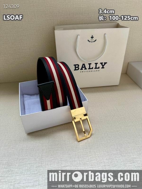Replica Bally belt 34mmX100-125cm 8L08