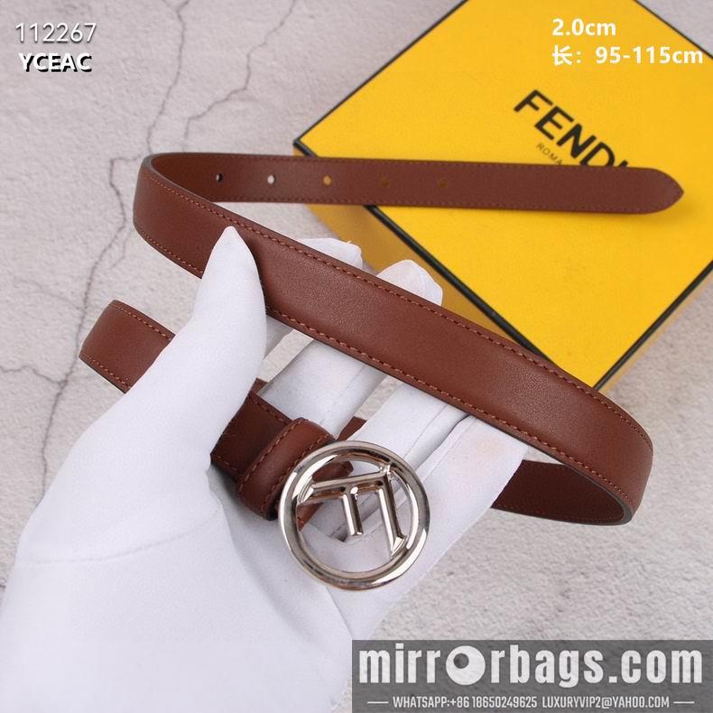 Replica Fendi Belt 20mmX95-115CM 8L10