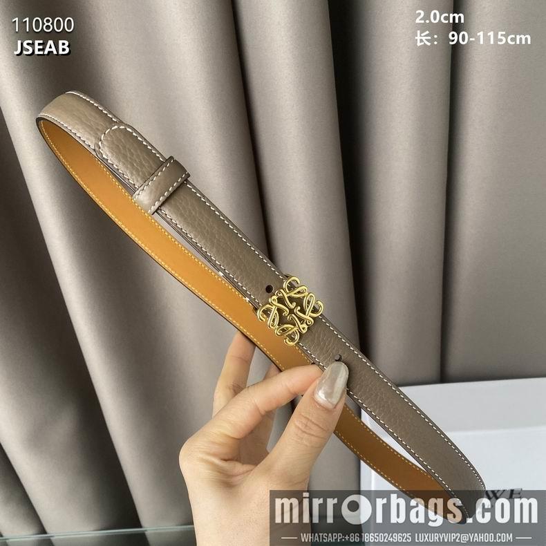 Replica Loewe Belt 20mmX90-110cm 8L01