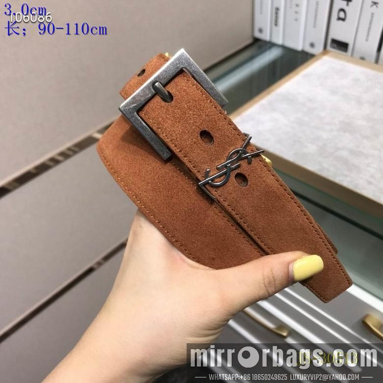 Replica YSL Belt 30mmX90-110cm 8L01