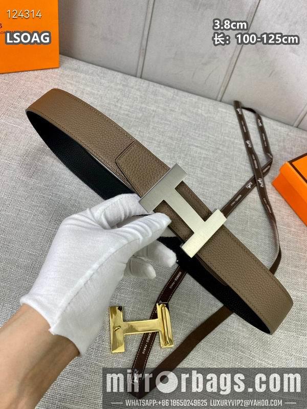 Replica Hermes belt 38mmX100-125cm 8L04