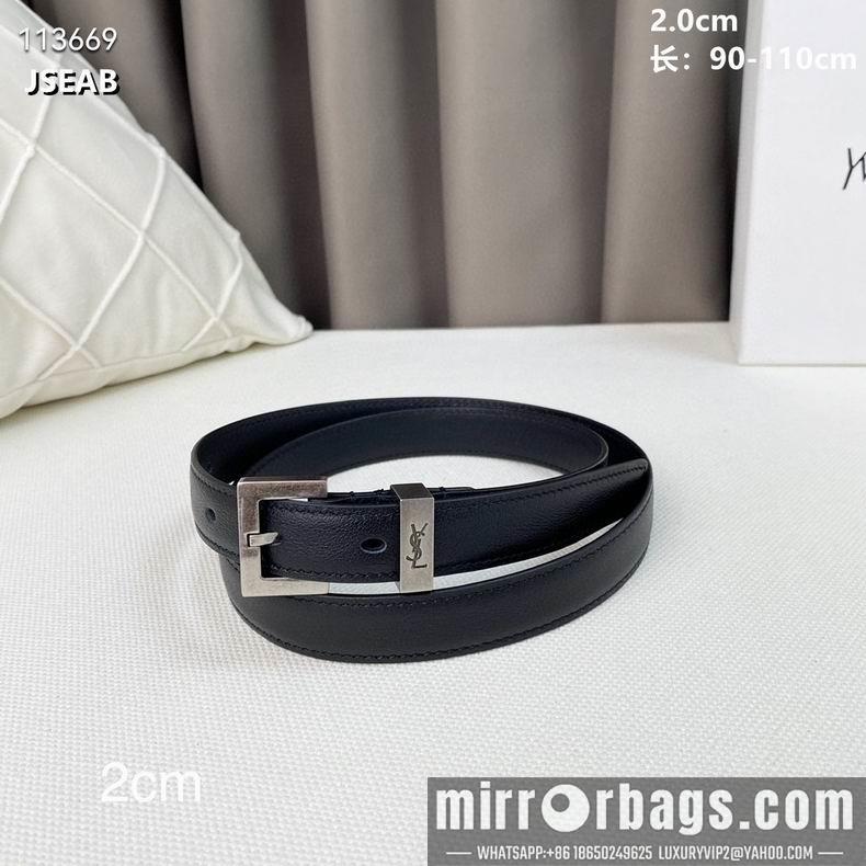 Replica YSL belt 20mmX90-115cm 8L02