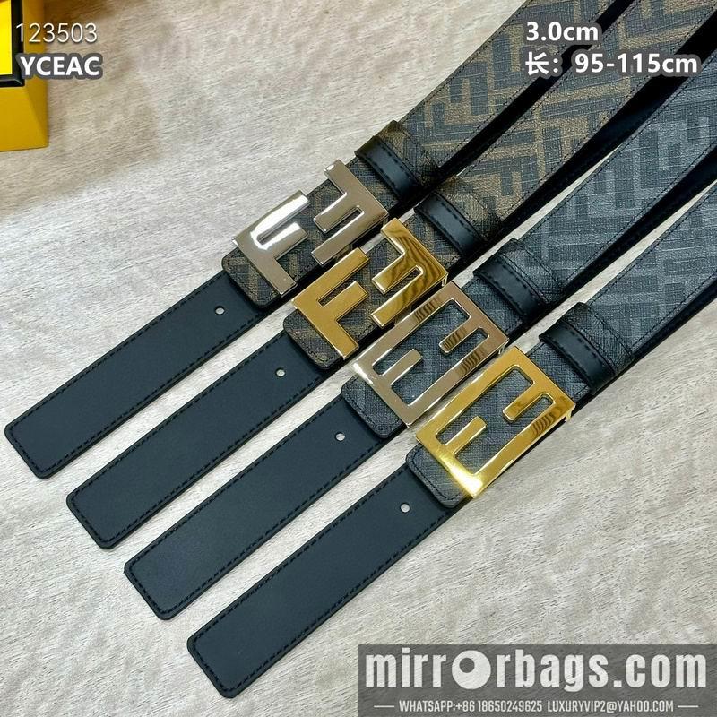 Replica Fendi belt 30mmX95-115cm  8L21