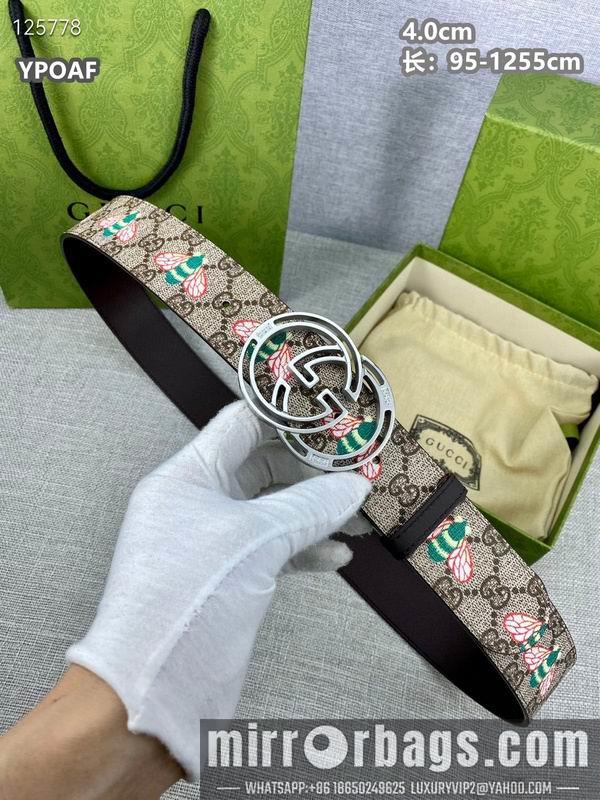 Replica Gucci belt 40mmX95-125cm 8L76