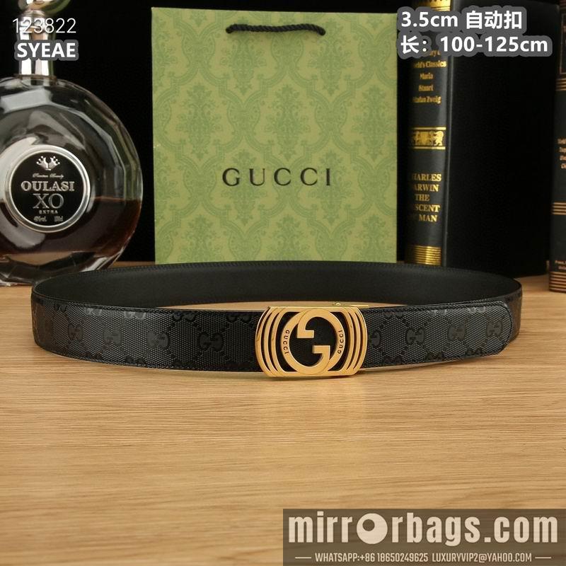 Replica Gucci belt 35mmX100-125cm 8L46