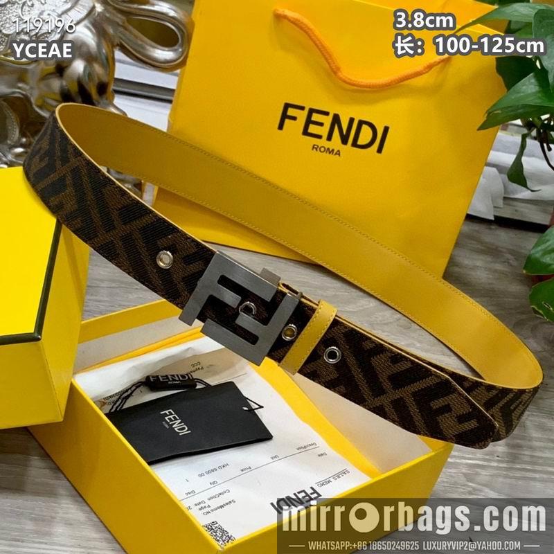 Replica Fendi belt 38mmX100-125cm 8L08