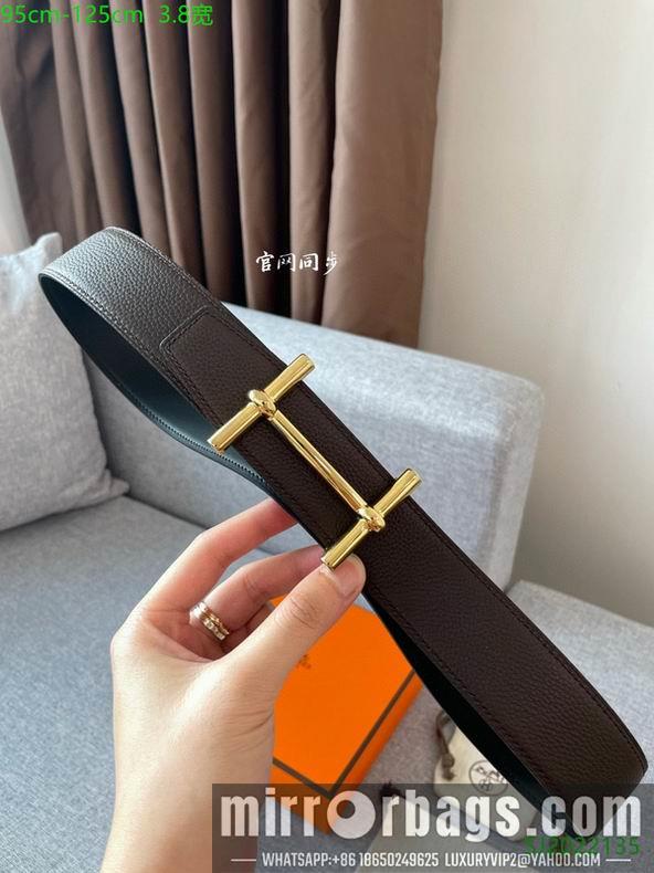 Replica Hermes Belt 38mmX95-125cm 7D114