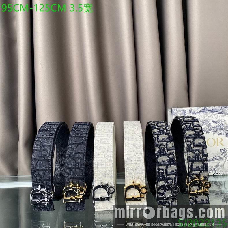 Replica Dior belt 35mmX95-125cm 7D11