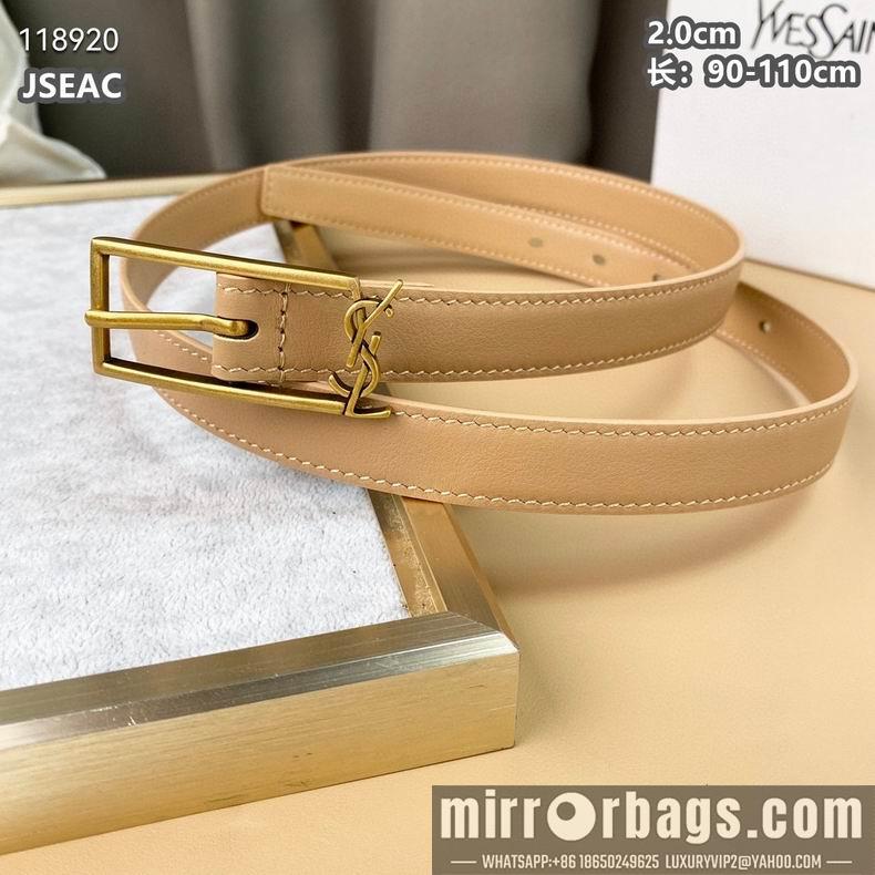 Replica YSL belt 20mmX90-110cm 8L010701