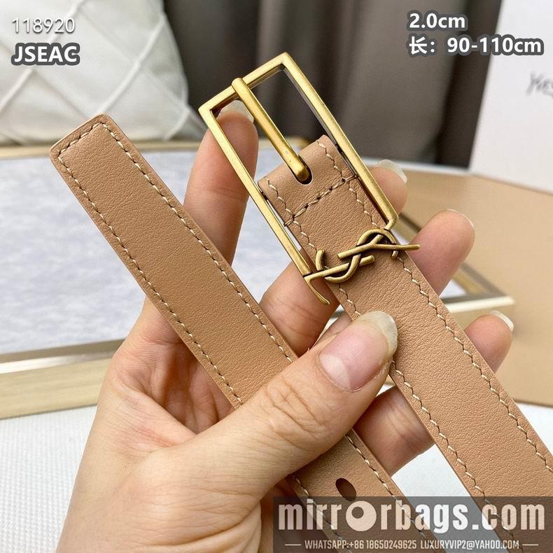 Replica YSL belt 20mmX90-110cm 8L010701