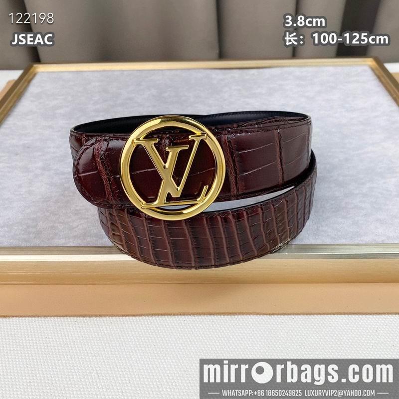 Replica LV belt 38mmX100-125cm 8L07