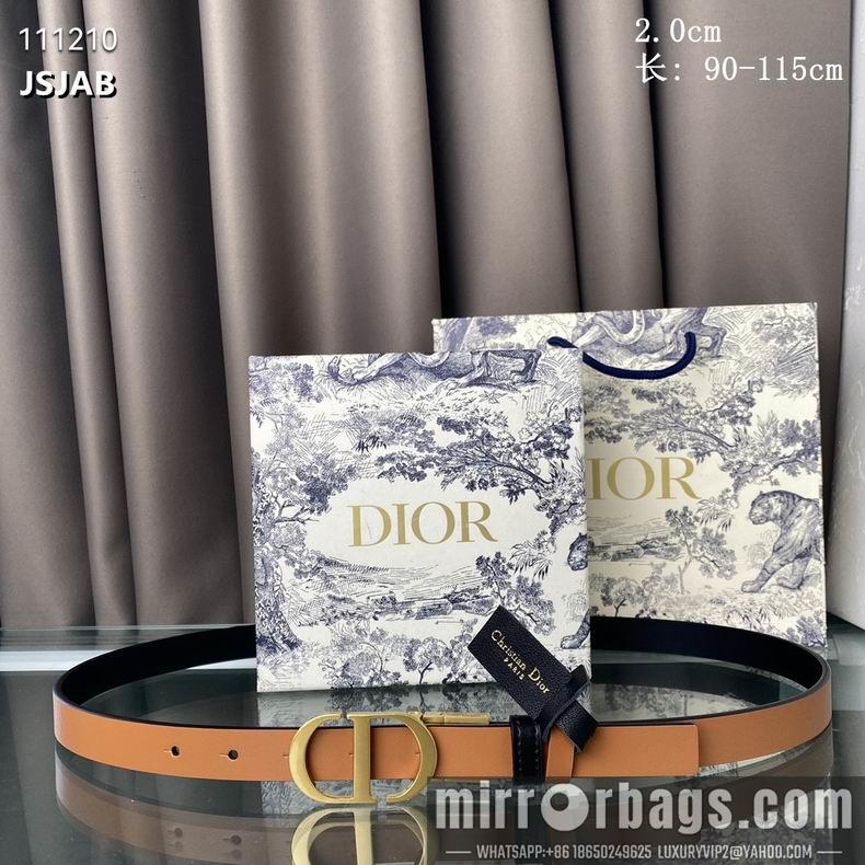 Replica Dior Belt 20mmX90-115cm 8L05