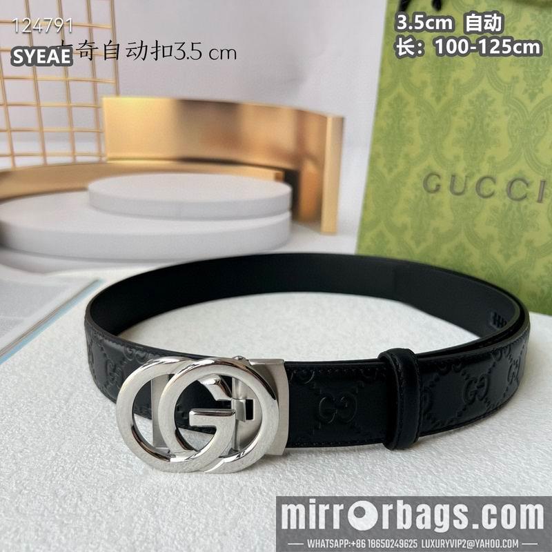 Replica Gucci belt 35mmX100-125cm 8L17