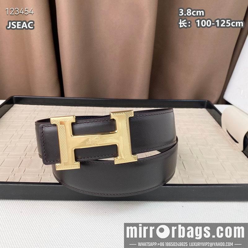 Replica Hermes belt 38mmX100-125cm 8L17