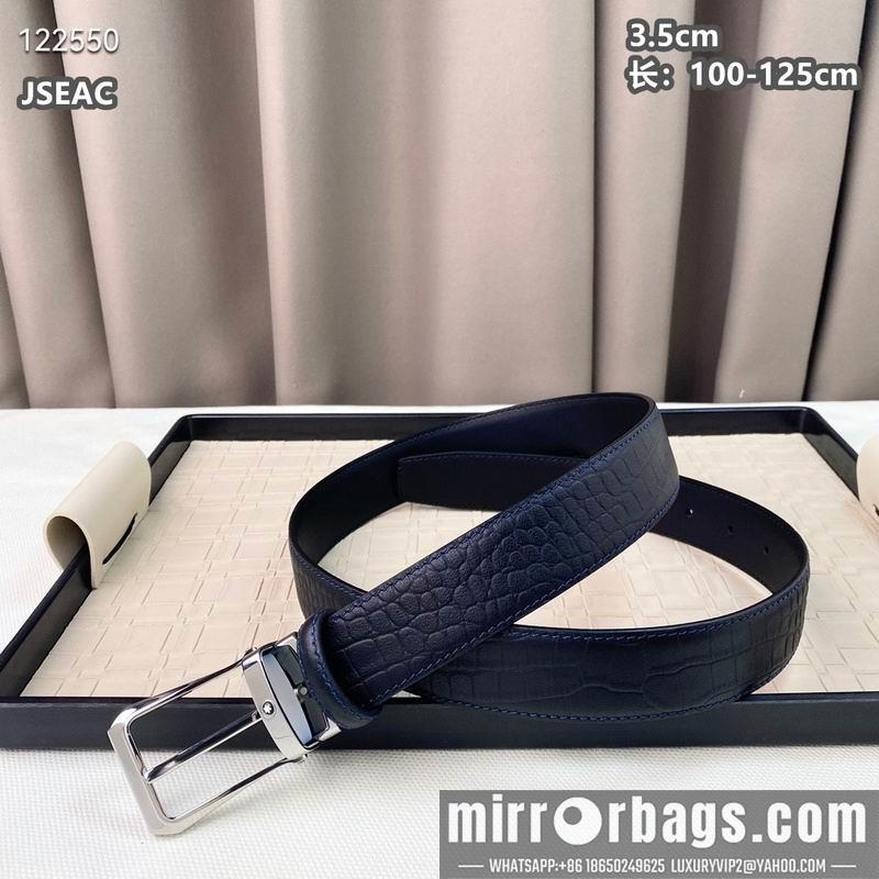 Replica Montblanc belt 35mmX100-125cm 8L21