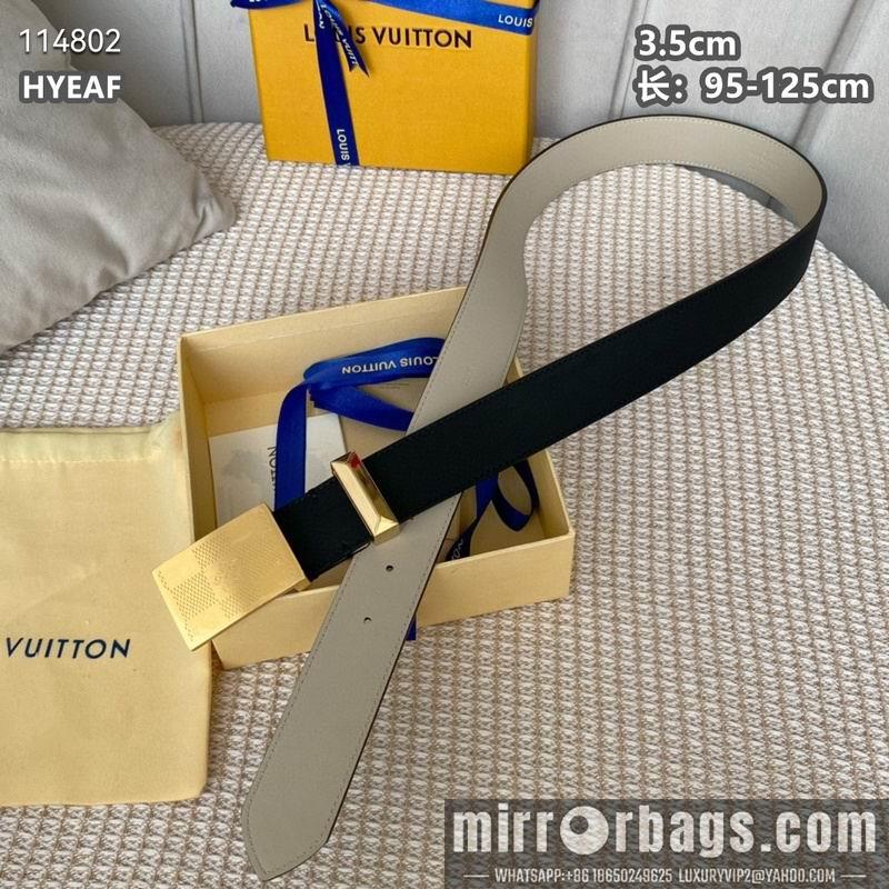 Replica LV belt 35mmX95-125cm 8L19