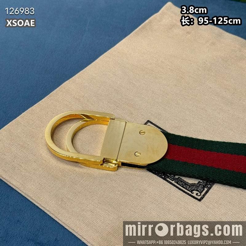 Replica Gucci belt 38mmX95-125cm 8L49