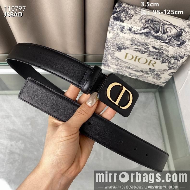 Replica Dior Belt 35mm 95-125cm 8L07