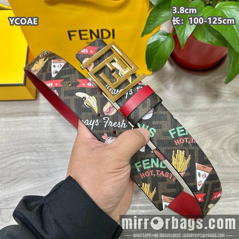 Replica Fendi belt 38mmX100-125cm 8L33