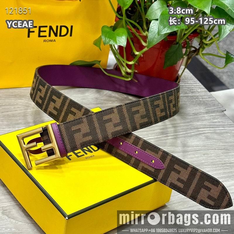 Replica Fendi belt 35mmX95-125cm  8L10