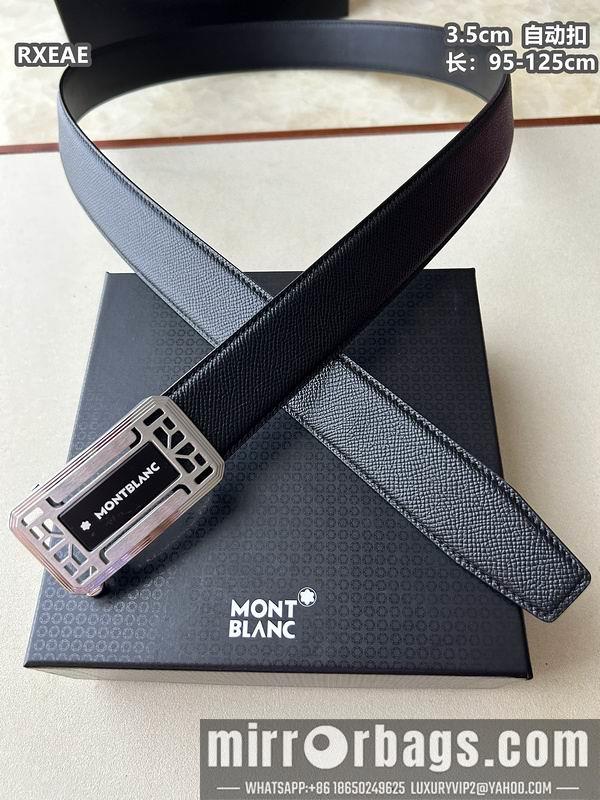 Replica Montlanc belt 35mmX100-125cm 8L74