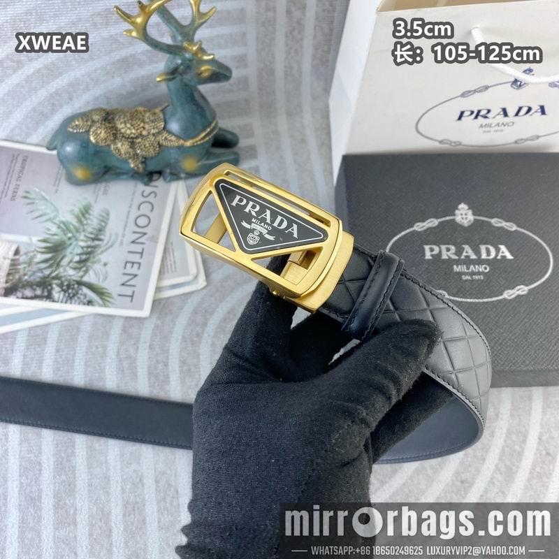 Replica Prada belt 35mmX105-125cm 8L64