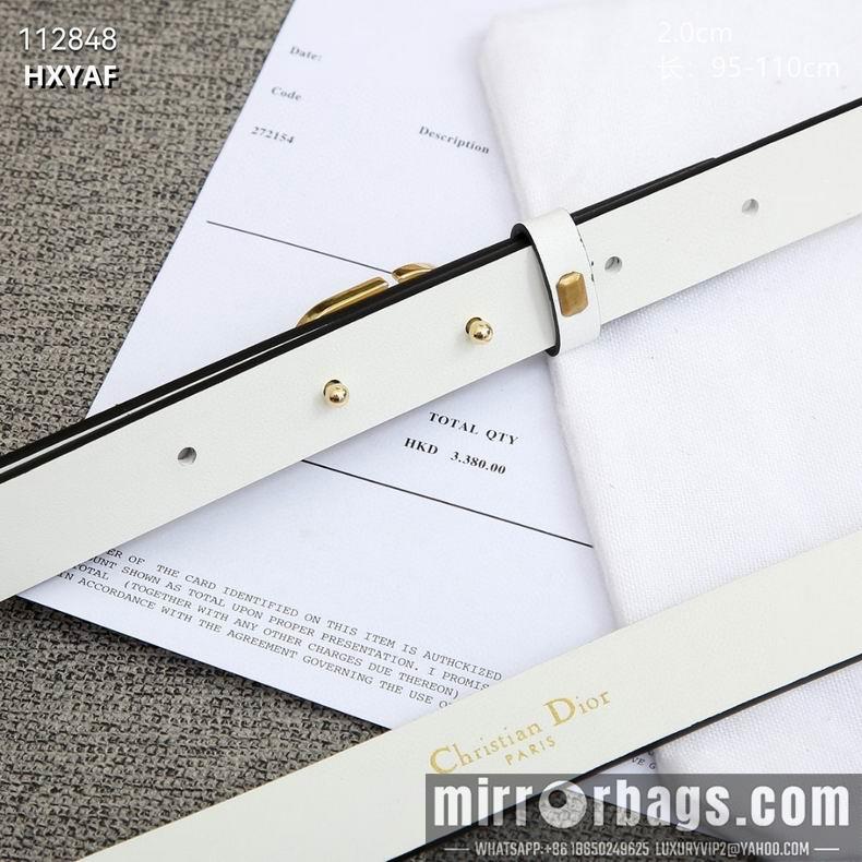 Replica Dior Belt 20mmX95-110cm 8L07